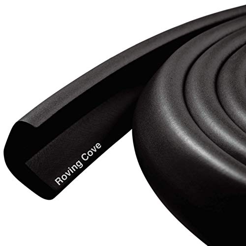 6ft Edge 4 Corners - Bundle & Save - RovingCove HeftyFit Edge Corner Guards, Onyx Black