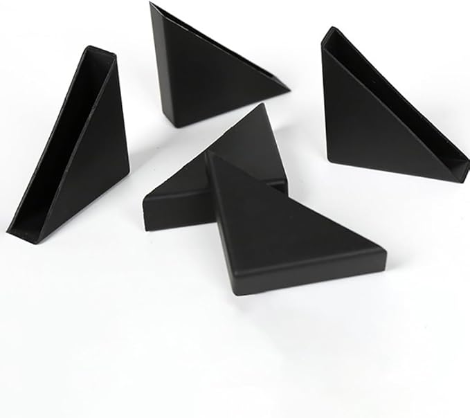 20 Pcs Triangle Shape Corner Guards Plastic Glass Corner Guards Mirror Corner Covers Furniture Corner Edge Protectors Table Corner Protectors Clear