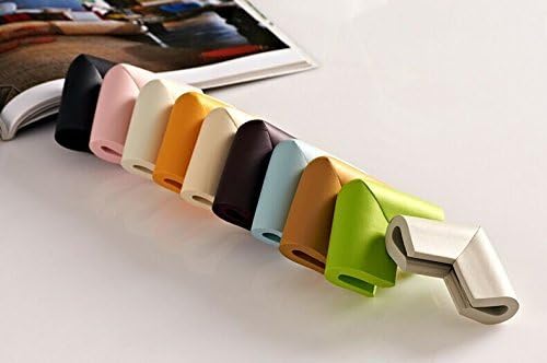 Interbusiness 10pc/Lot Home Furniture U Shape Corner Guard for Baby Child Infant Kids Safety Table Desk Corner Foam Bumps Cushion Protector,Black