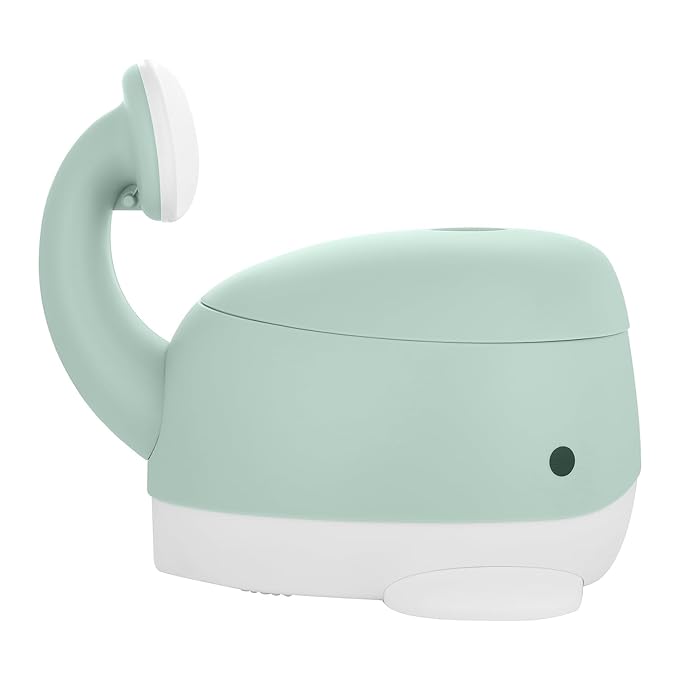 Kindsgut Whale Potty Training Toilet – Ergonomic Toddler Potty for Boys & Girls, Designed in Germany, Non-Slip & Easy Clean, Aquamarine