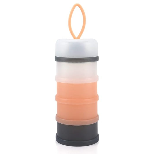 Accmor Baby Formula Dispenser On The Go, Stackable Formula Dispenser Formula Container to Go, Non-Spill Portable Milk Powder Kids Snack Storage Container, BPA Free