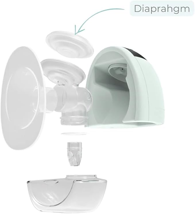 Zomee Fit Replacement Diaphragm Set Compatible only with The Zomee Fit (Pump not Included)