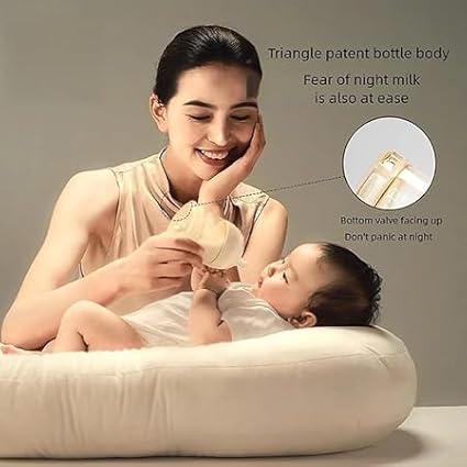 gb Feeding Series 3rd Stage Baby Bottle 10oz 300ml PPSU BPA-Free, Anti-Colic, Soft Silicone, Ergonomic Handle, Easy to Clean, Ideal for Newborn Essentials & Breastfeeding, 6+ Months