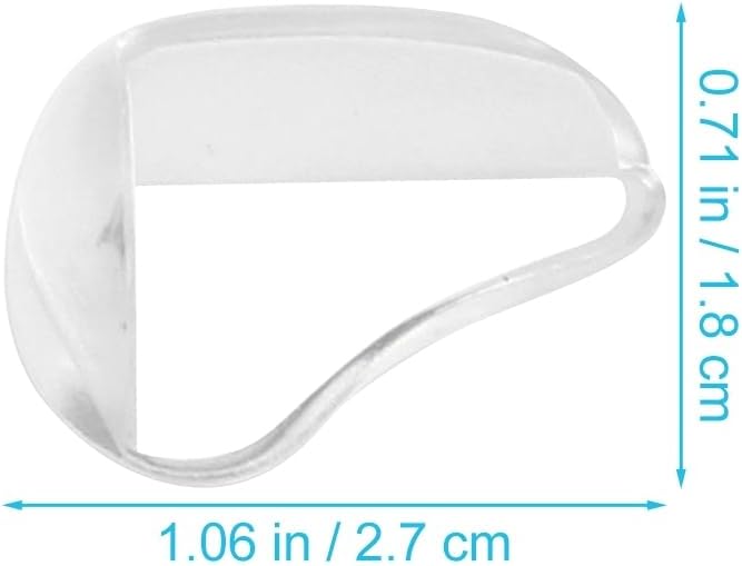 TEHAUX 20pcs Child Safety Corner Bumpers Soft Furniture Protective Guards for Edges and Corners Baby Proofing for Tables and Cabinets Clear Design