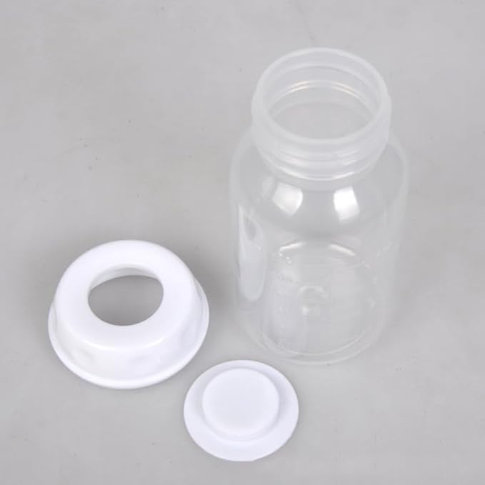 TOYANDONA 10Pcs Silicone Replacement Gaskets for Milk Storage Bottles Leak-Proof Seal Rings Flexible High-Temperature Resistant Pads for Standard Bottle Mouths