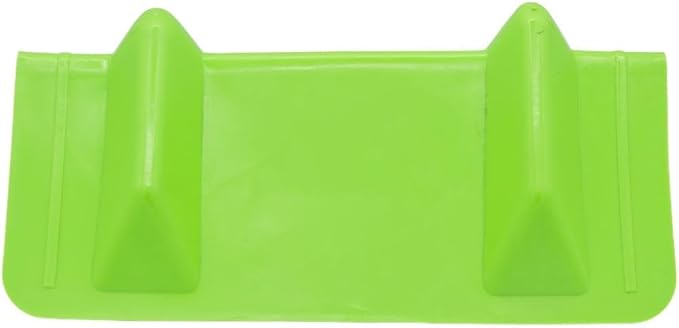 Mytee Products 10 Pack Green Flatbed Edge Protectors - 4"x4"x10" Plastic V Board Flatbed Corner Protectors for Cargo Loads & Tie Down Strap Guard - Fit 1 Strap Up to 4"