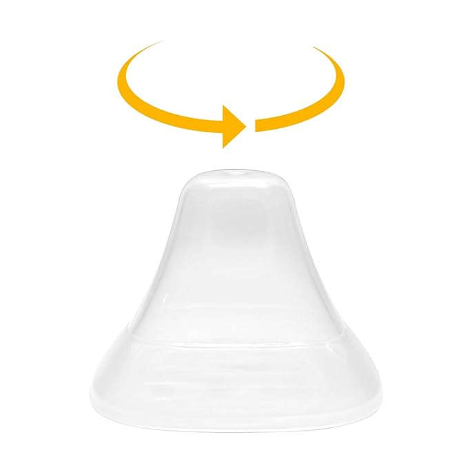Replacement Baby Bottle Caps Compatible with Hegen Baby Bottles (Pack of 4)