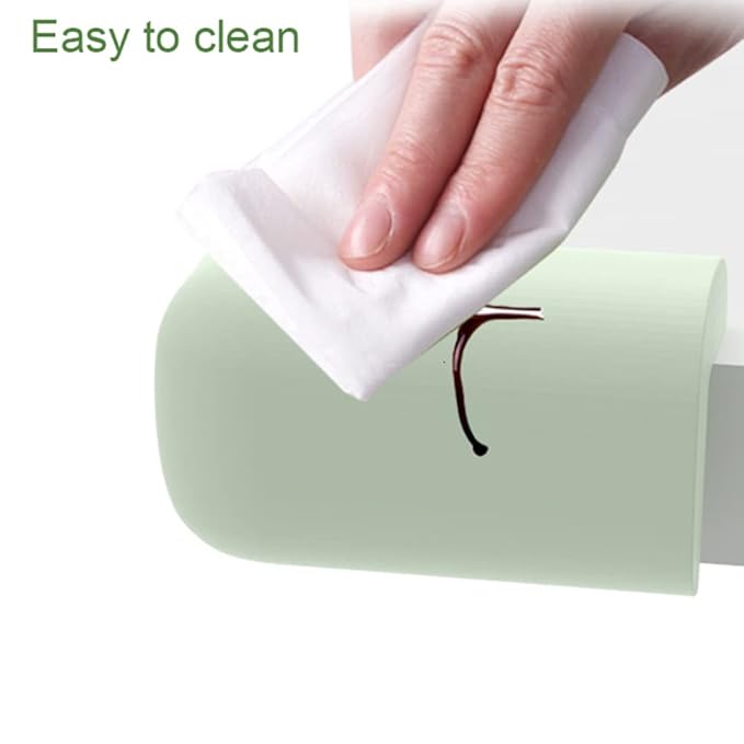 TopHomer 8 Pack Corner Guards Corner Protectors Furniture Corner & Edge Safety Bumpers Proofing Bumper Cushion for Table Furniture Sharp Corners-Light Green