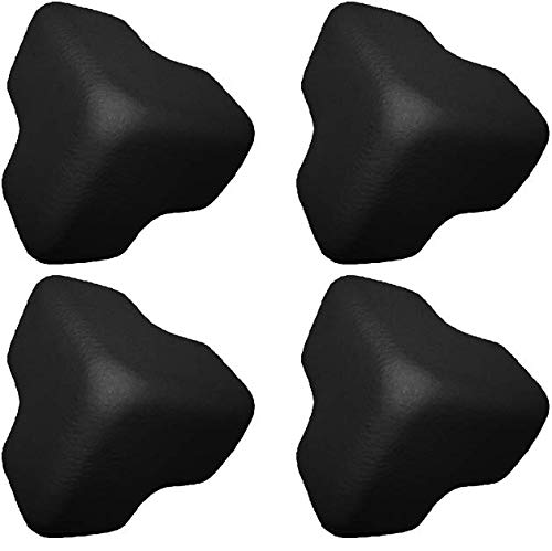 Boing Safety | 3D Jumbo Foam Corner Guards | 4 Pack | Black