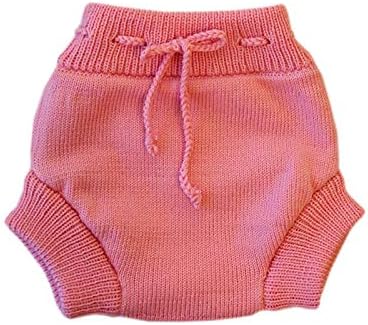 100% Merino Wool Adult Soaker Cloth Diaper Cover Shorts Knit Knitted Handmade Pants