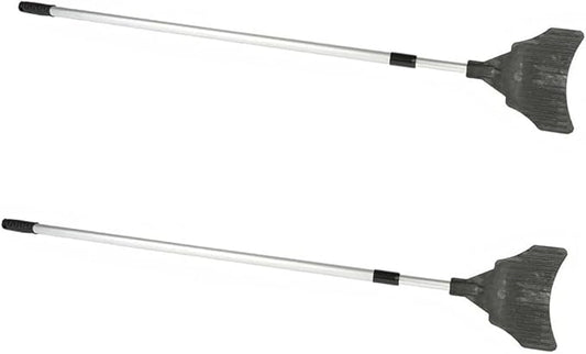 Mytee Products 2 Pack 8ft Edge Protector Pole for Flatbed Trucks - Corner Protector Placement Tool - Adjustable Extension Handle for V-Shaped Boards & V Edge Guards