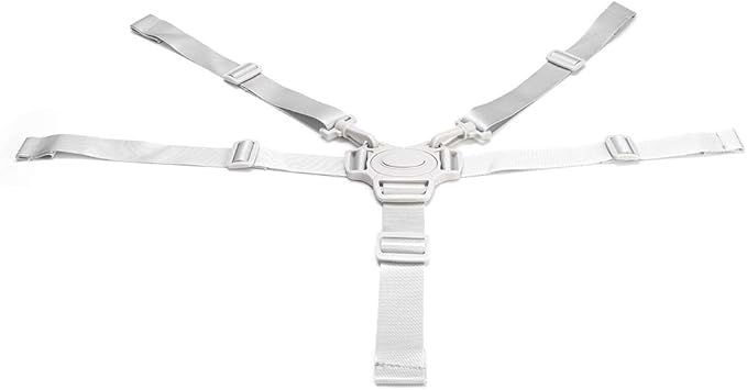 Estink 5 Point Harness Seat Belt, Adjustable Children Safety Belt Full 5 Point Seat Safety Belt Universal Pushchair Stroller Protector Safety Strap Child Safety Harness Leash