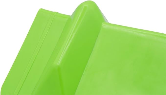 Mytee Products Green Flatbed Edge Protectors - 4"x4"x10" Plastic V Board Flatbed Corner Protectors for Cargo Loads & Tie Down Strap Guard - Fit 1 Strap Up to 4"