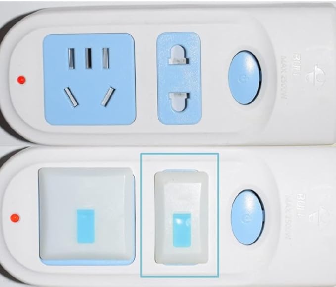 Heyiarbeit 32pcs Outlet Covers Child Proof Plug Cover Electrical Protector Safety Caps for Home Office Electrical Outlets Child Safety Socket Cover 2 Holes White