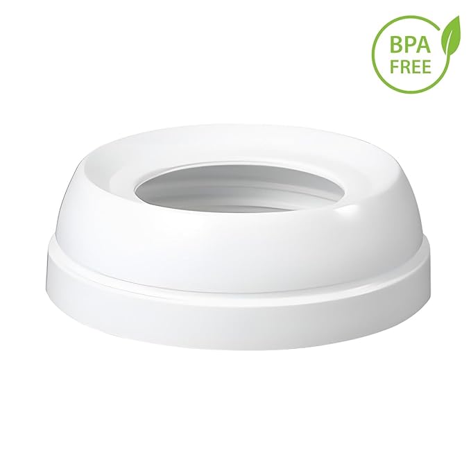 Baby Bottle Screw Ring Collars Compatible with Pigeon Nursing Bottles, 4 Count