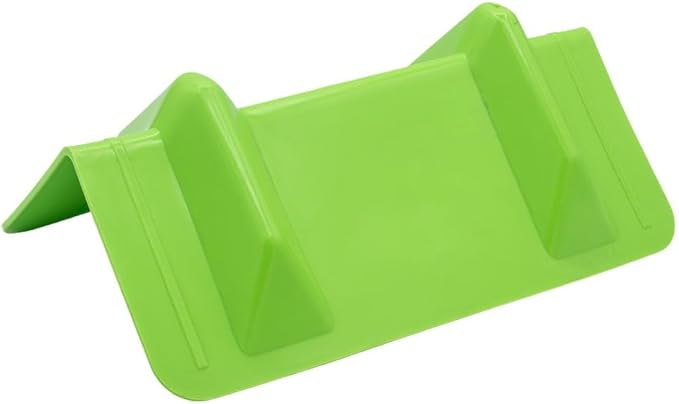 Mytee Products Green Flatbed Edge Protectors - 4"x4"x10" Plastic V Board Flatbed Corner Protectors for Cargo Loads & Tie Down Strap Guard - Fit 1 Strap Up to 4"