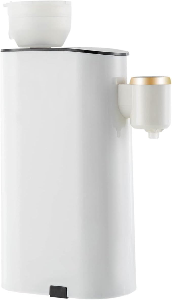 Instant Hot Water Dispenser, Baby Bottle Warmer Formula Dispenser, Mineral/Bottled Water Dispenser, 5 Temperatures Choices, 1500W Portable Water Warmer for Travel, Restaurants, Parties, Coffee Shops