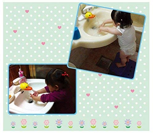 Kids Faucet Handle Extender Sink Extender for Toddler, Baby, Children Safe and Fun Hand-Washing Solution,Cartoon Faucet Extender - Make Your Kids Love Hand Washing - Bathroom Accessory (Duck Style)