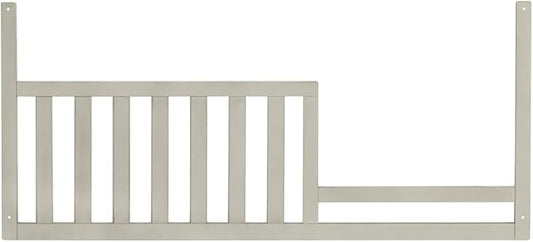 Toddler Bed Safety Guard Rail for Kingsley & Centennial Convertible Cribs - Solid Wood Rail for Convertible Crib to Toddler Bed Conversion - Safety Bed Rail for Children (Antique White - Amherst)