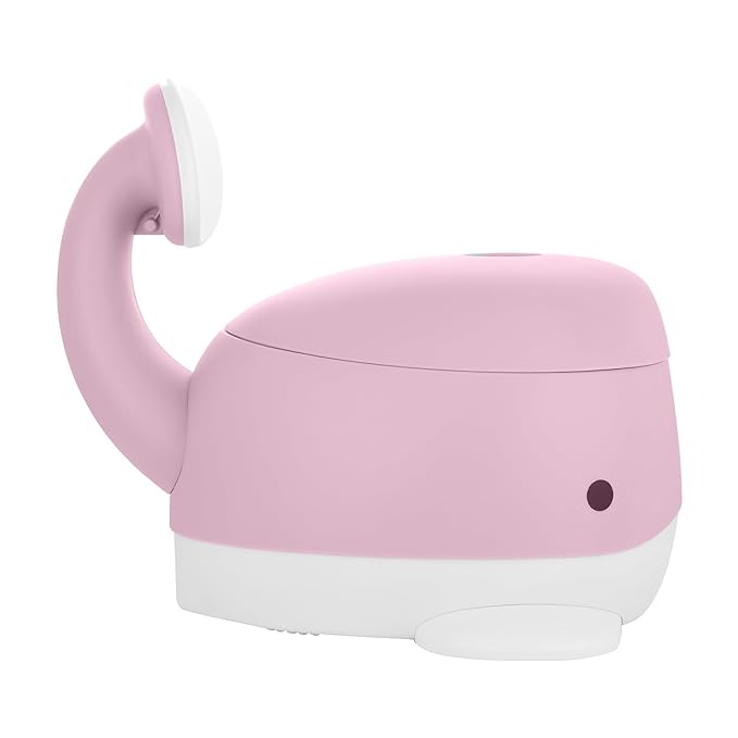 Kindsgut Whale Potty Training Toilet – Ergonomic Toddler Potty for Boys & Girls, Designed in Germany, Non-Slip & Easy Clean, Delicate Pink