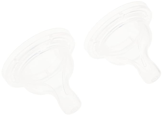 Philips AVENT Anti-Colic Nipple, Clear, 2 Slow Flow, 2 Count