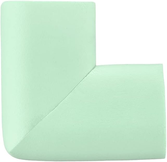 uxcell Corner Guards Edge Protectors, 12Pack Foam Safety Bumper Thicken, 55mm/2.16"(L) for Furniture Corner Table Edge Guard, Light Green
