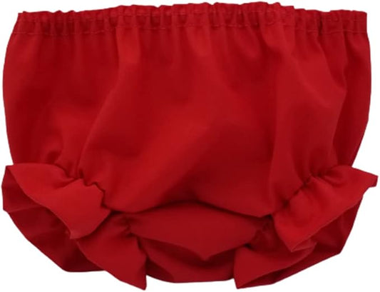 I.C. Collections Baby Double Seat Diaper Cover with Ruffle Edging (Style 163)