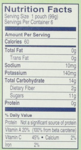 Gerber 2nd Foods Organic, Pear Spinach (6 Count, 3.5 Oz Each)