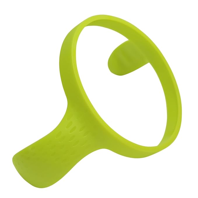 Easy Grip Bottle Handles Compatible with Comotomo Feeding Baby Bottle, Set of 6 (6 Green)