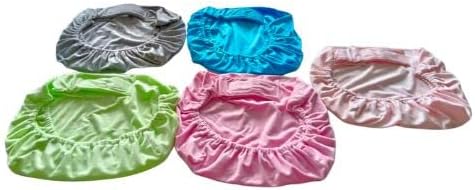 Anti Roll Changing Pad Cover, Ultra Soft Unisex Changing Table Covers, Patented Secure Strap, Mom's Choice Award Winner (Blue)