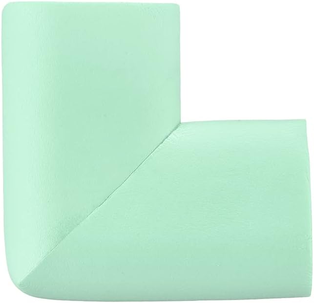 uxcell Corner Guards Edge Protectors, 12Pack U Foam Safety Bumper W Self-Adhesive Tape Furniture Corner Table Edge Guard, 2.16"x1.38"x0.315", Green