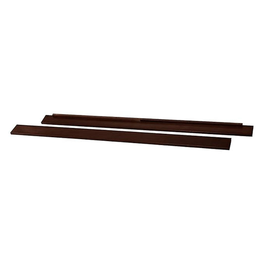Full-Size Conversion Kit Bed Rails for Meadow 4-in-1 Convertible Cribs by DaVinci Baby - Solid Wood Rail - Toddler and Adult Bed Rail for Full-Size Bed - Essential Nursery & Baby Furniture (Dark Java)