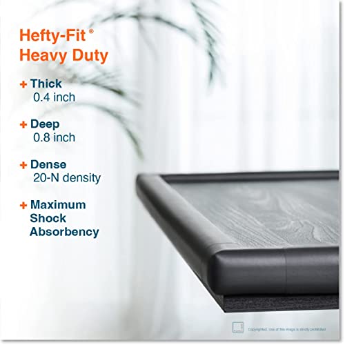 6ft Edge 4 Corners - Bundle & Save - RovingCove HeftyFit Edge Corner Guards, Onyx Black