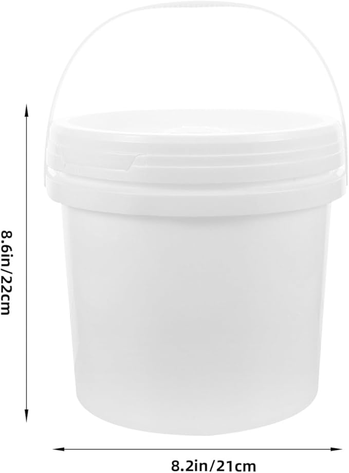 IMIKEYA Large Plastic Wipe Dispenser Bucket Portable Wet Tissue Holder for Car Home Office Convenient Wipes Storage for Easy Access and Organization