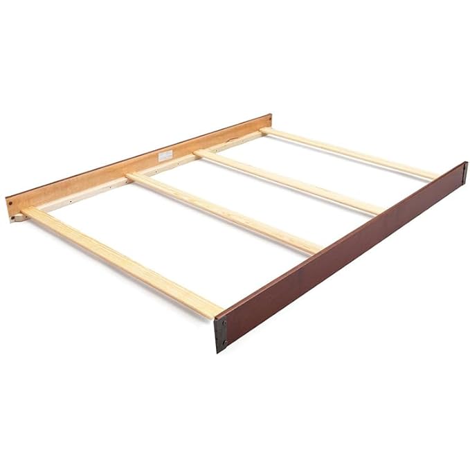 CC KITS Full-Size Conversion Kit Bed Rails for SmartStuff Convertible Cribs by Universal Furniture - Solid Wood Rail - Toddler & Adult Bed Rail for Full-Size Beds - Nursery Furniture (Classic Cherry)