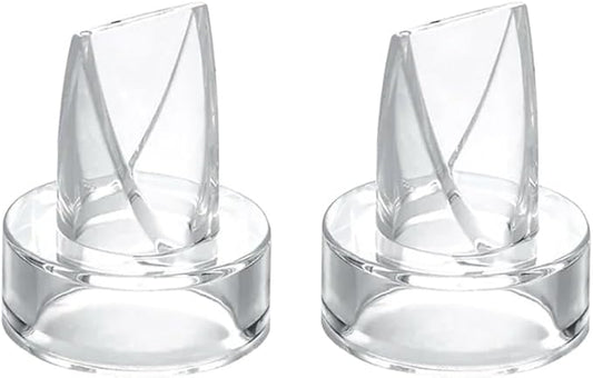Zomee Silicone Hands-Free Collection Cups Duckbill Valve Replacement Parts Set Efficient and Durable Accessories (NOT Compatible with ZOMEE FIT and Z2) Set of 2