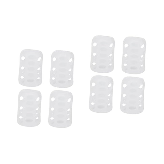 8 Pcs Bottles for Baby Bottle Case Nursery Bottle Sleeves Pigeon Supplies Silicone Baby Bottle Cover Feeding Baby Bottle Sleeve Milk Bottle Glass White