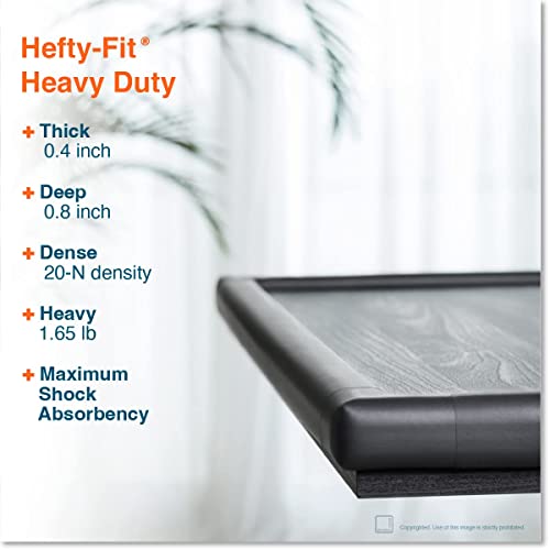 30ft Edge 8 Corners - Bundle & Save - RovingCove HeftyFit Edge Corner Guards, Onyx Black