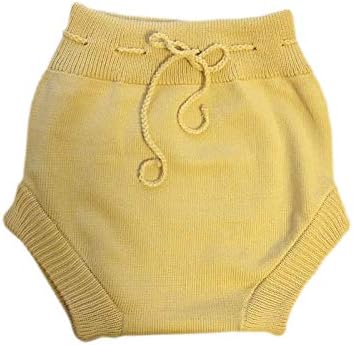 100% Merino Wool Adult Soaker Cloth Diaper Cover Shorts Knit Knitted Handmade Pants