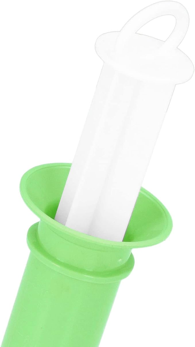 Baby Food Pouch Maker Safe and EasytoClean Fruit Puree Filler 7pcs Set Food Dispenser for Kids Squeezable Pouch for Toddlers (Green)