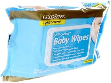 Good Sense Baby Wipes Scented 72ct Tub Case Pack 12