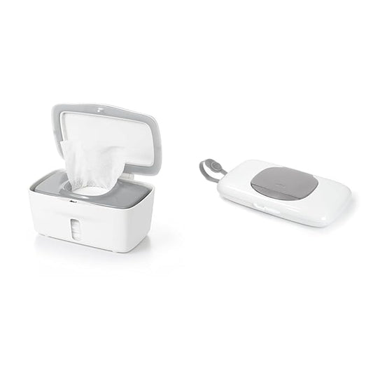 OXO Tot Wipes Dispenser and On-The-Go Wipes Case - Convenient Diapering