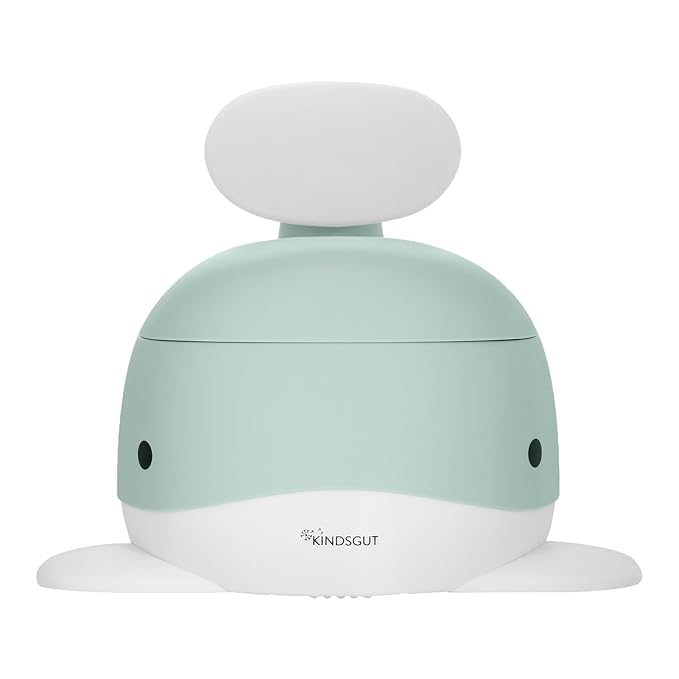 Kindsgut Whale Potty Training Toilet – Ergonomic Toddler Potty for Boys & Girls, Designed in Germany, Non-Slip & Easy Clean, Aquamarine