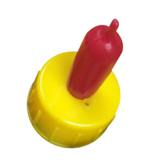 Pack of 30 Durable Dog Cat Pet Drink Bottle Nipple Teat Lamb Kid Orphan Soft Ewe Goat Nipple Length 0.67 inch