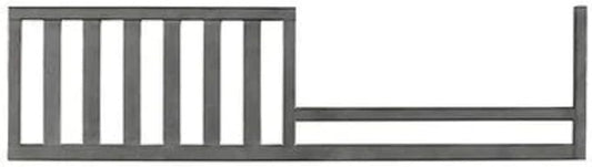 CC KITS Toddler Bed Safety Guard Rail for Ellen Degeneres Convertible Cribs by Bivona - Solid Wood Rail for Convertible Crib to Toddler Beds - Safety Guard Rail for Children (Weathered Grey)