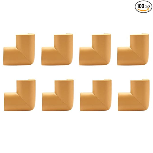 TopHomer 8 Pack Corner Guards Corner Protectors Furniture Corner & Edge Safety Bumpers Proofing Bumper Cushion for Table Furniture Sharp Corners- Dark Yellow