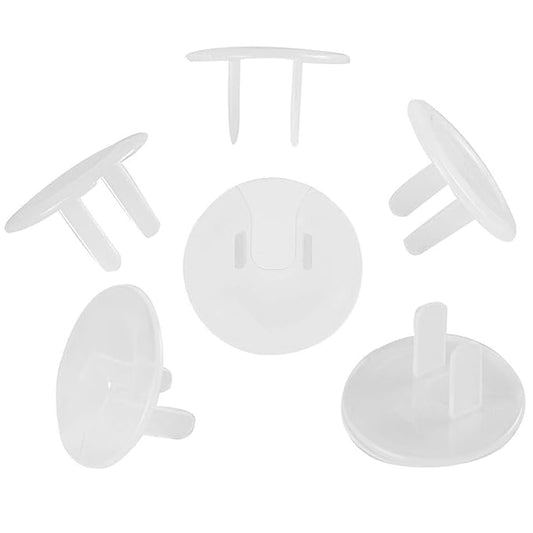 30 Pieces Outlet Plug Covers Clear Child Proof Electrical Protector Safety Caps