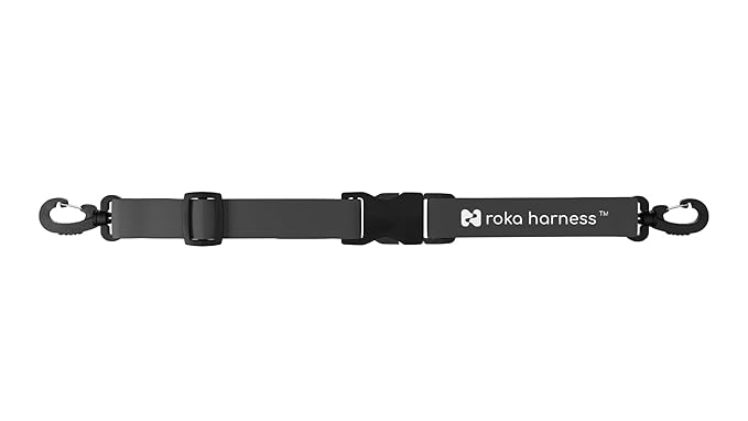 Silicone Shopping Cart Harness - Grey 2 Point