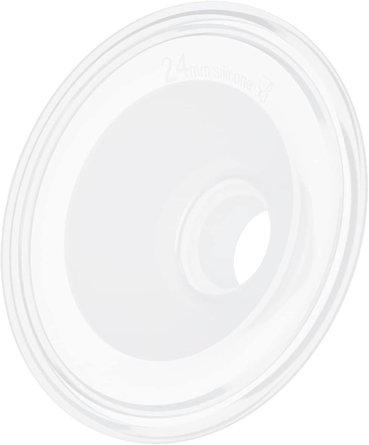 Momcozy Original S9 Pro/S12 Pro Replacement Accessories, Only Compatible with Momcozy S9 Pro/S12 Pro Breast Pump NOT for S9/S12/S12Pro-Quick(24mm Single-Sealed Flange,1 Pack)