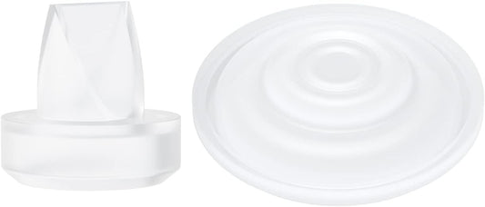 Momcozy Original S9 Pro/S12 Pro Replacement Accessories, Only Compatible with Momcozy S9 Pro/S12 Pro Breast Pump NOT for S9/S12/S12Pro-Quick(Duckbill Valves & Silicone Diaphragm,1 Pack)
